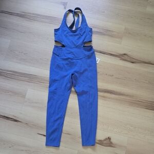 NWT FP Movement Back It Up Onsie, Blue, Size Small